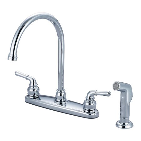 FORRAJE Two Handle Kitchen Faucet - Chrome FO2635611